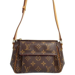 Louis Vuitton Monogram Leather Brown Viva Cite Shoulder Bag